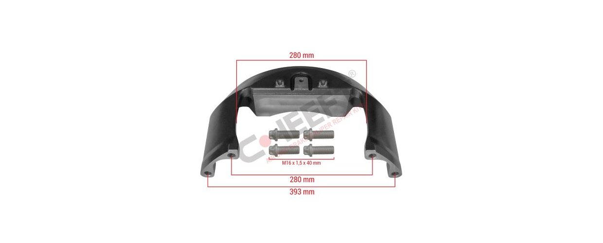 Bro for Meritor Bremsekaliber