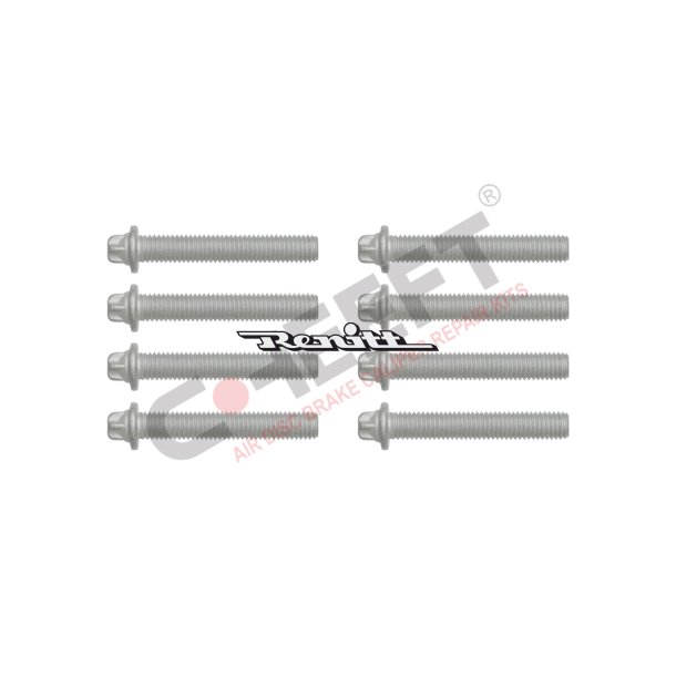 Boltst for bremsekaliber 8 stk. M10 x 1,5 x 60 mm