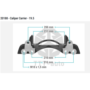 Bremse&aring;g ST6 for SAF