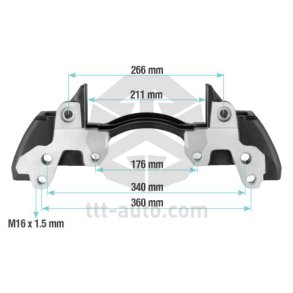 Bremseg Knorr kaliber
