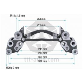 Bremseåg Meritor kaliber