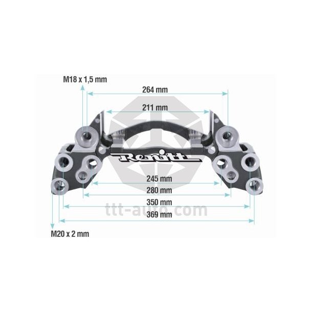 Bremseg Meritor kaliber