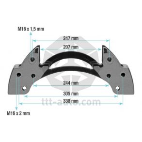 Bremseg Meritor kaliber