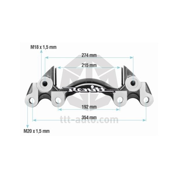 Bremseg Meritor kaliber