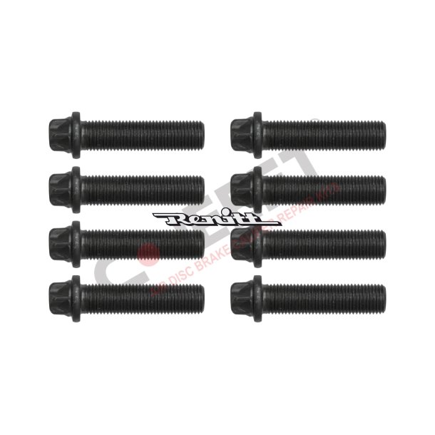 Bolts&aelig;t for bremsekaliber 8 stk. M14 x 1,5 x 55 mm