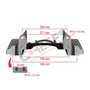 Bremseåg Knorr kaliber