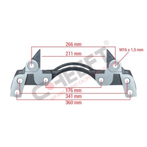Bremseg Knorr kaliber