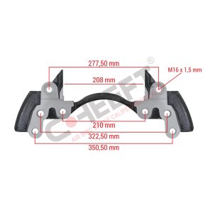 Bremseg Knorr kaliber