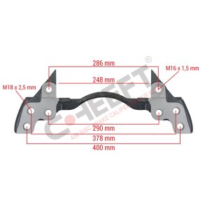 Bremseg Knorr kaliber