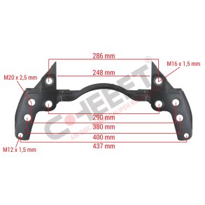 Bremseåg Knorr kaliber