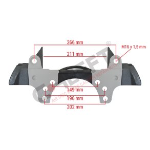 Bremseåg Knorr kaliber