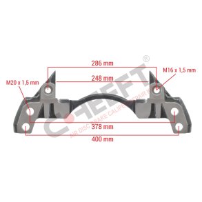 Bremseg Knorr kaliber