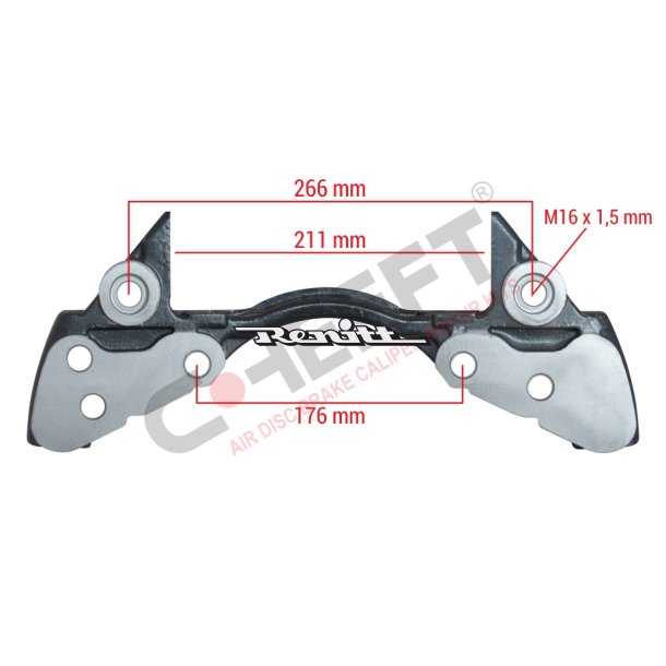 Bremseg B-V AKSEL 19.5 " Venstre