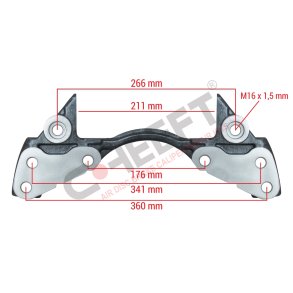 Bremseg Knorr kaliber
