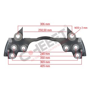 Bremseg Meritor kaliber