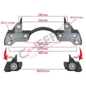 Bremseg Haldex Modul X SAF