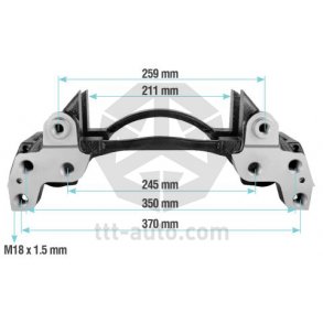 Bremseg Haldex Modul X SAF