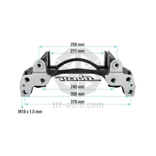 Bremseg Haldex Modul X SAF